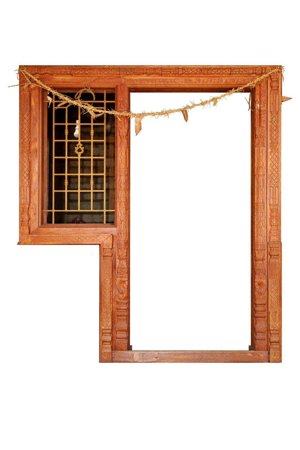 House Entrance Door Frame